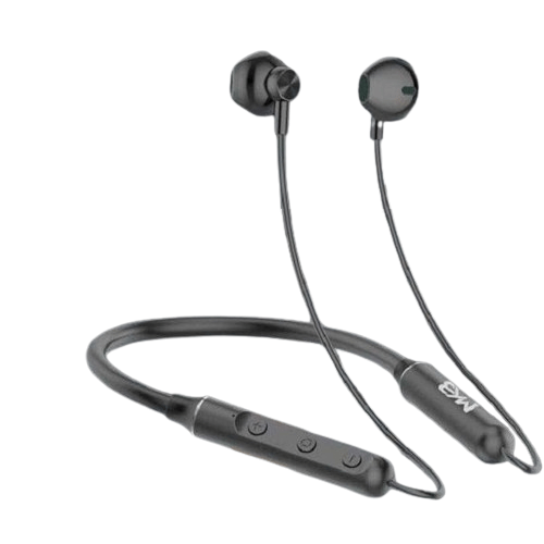 MKB V01 Magnetic ENC Wireless Neckband - Black