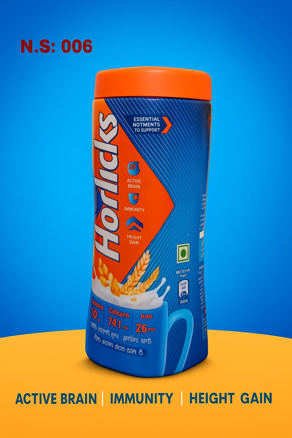 Standard Horlicks Health And Nutrition Drink Jar